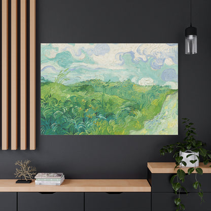 Vincent van Gogh - Green Wheat Fields Fine Art Canvas Print