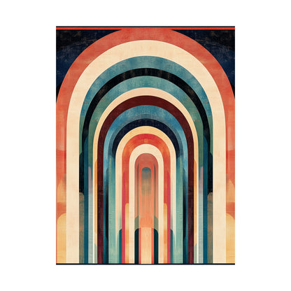 Doors of Perception Fine Art Print - Arches 11:11 - Bauhaus - Bohemian Wall Art - Modern Art - Matte Vertical Poster