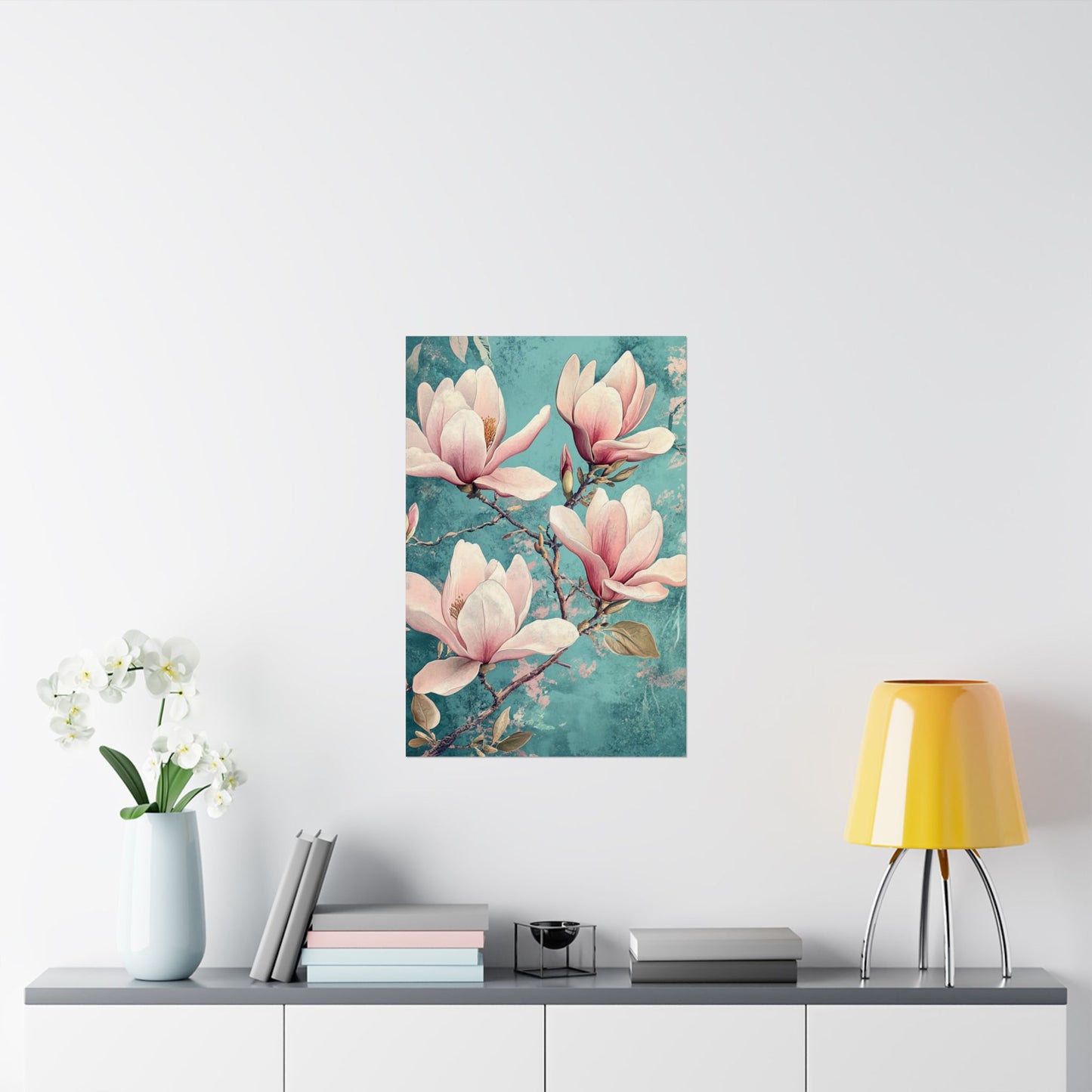 Blossoming Branches Pink Fine Art Print