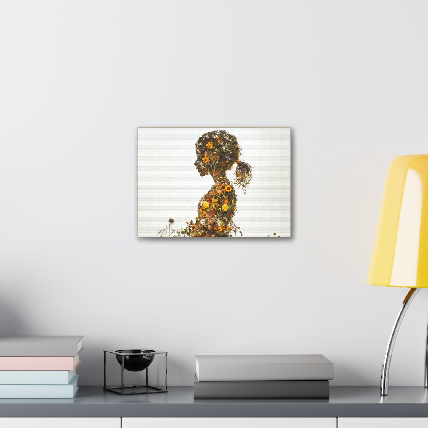 Summers Gone By - Wildflowers Fine Art Print on Canvas