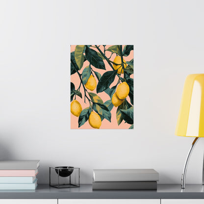 Lovely Lemons Botanical Fine Art Print