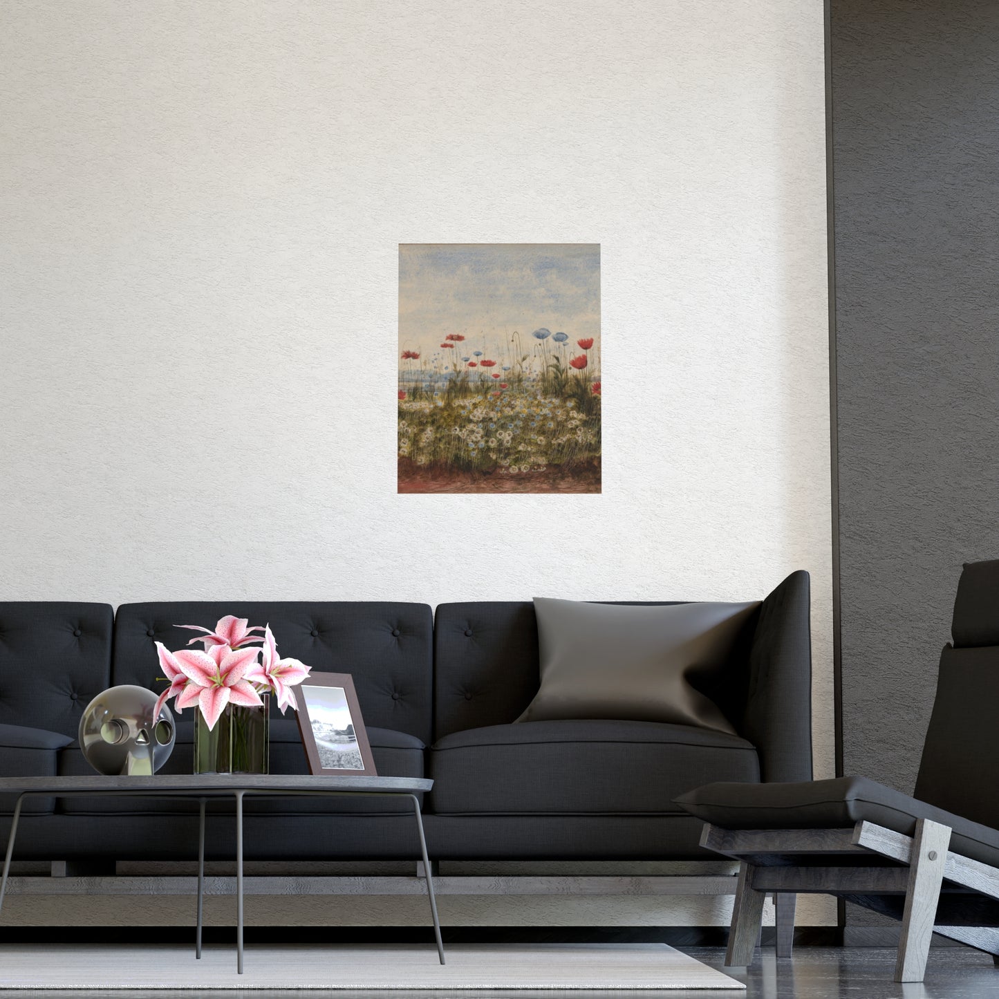 Wildflower Scene - Museum Collection - Fine Art Poster