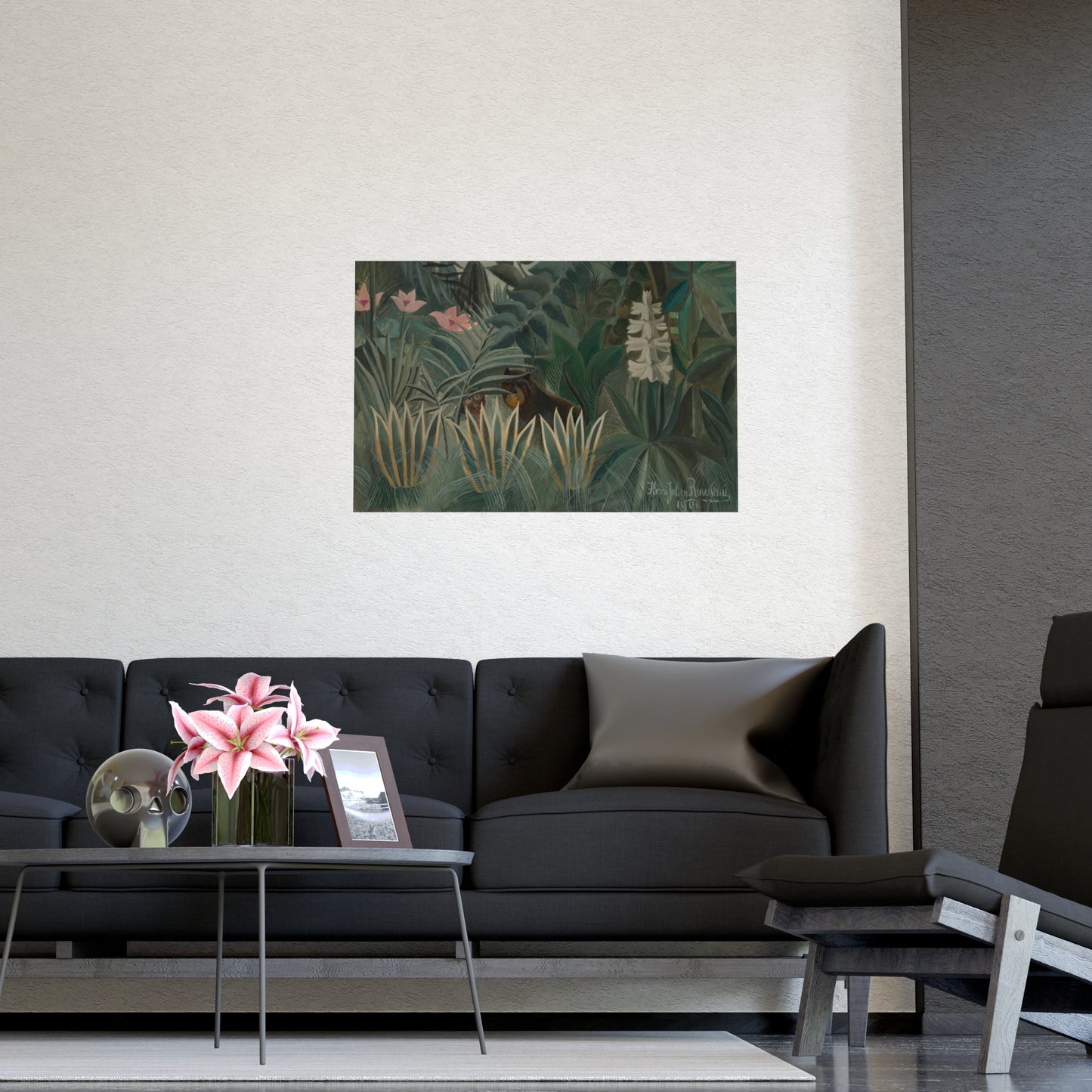 The Equatorial Jungle - Rousseau Tropical Fine Art Poster