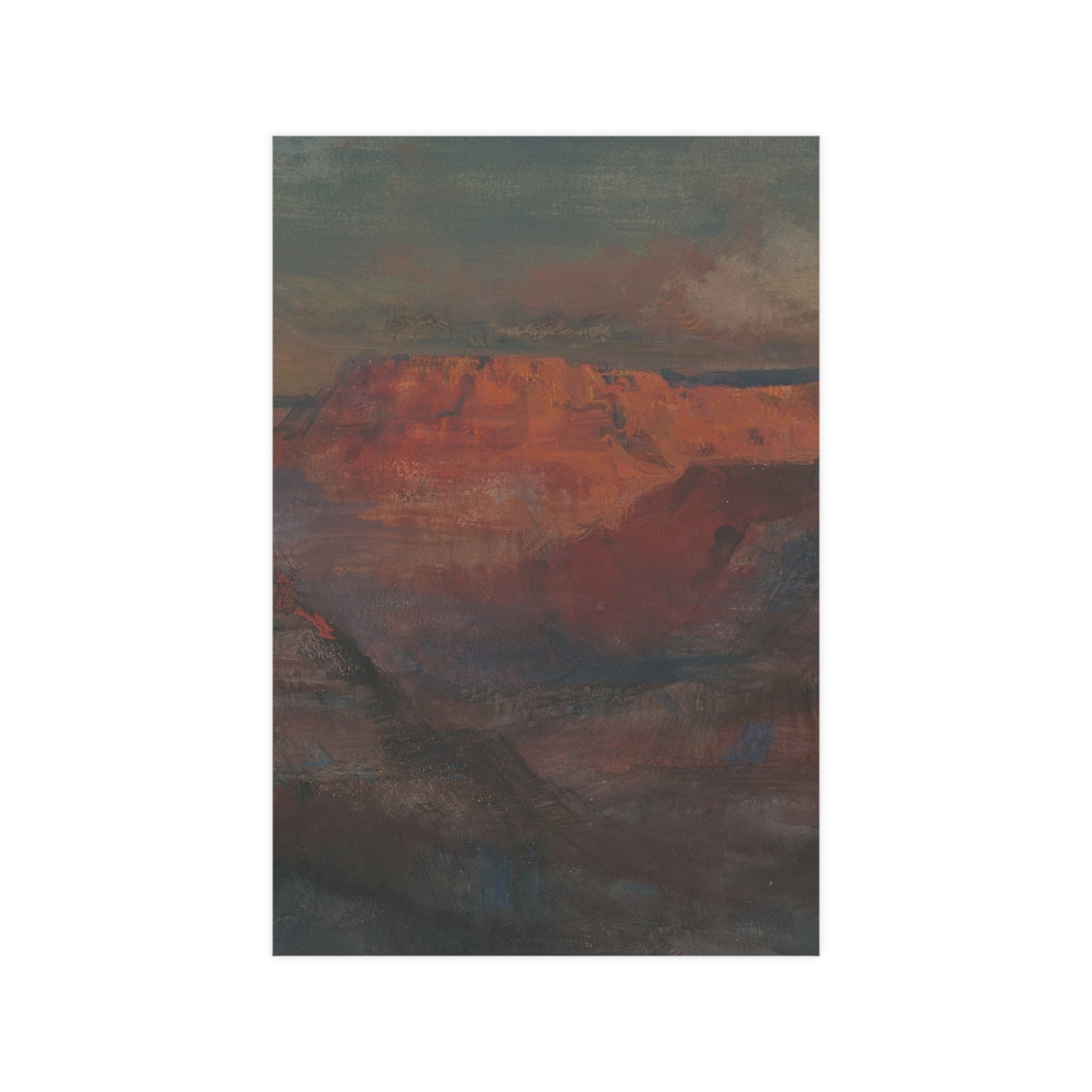 Grand Canyon Afterglow - American West Fine Art Poster