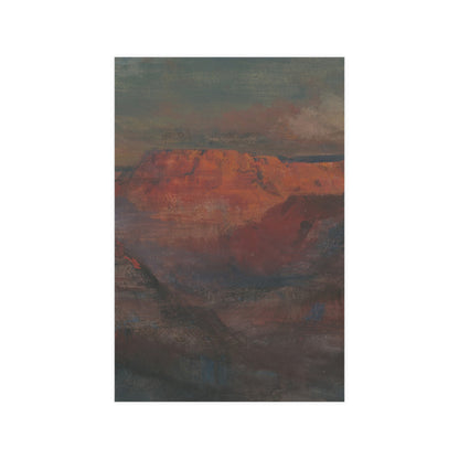 Grand Canyon Afterglow - American West Fine Art Poster