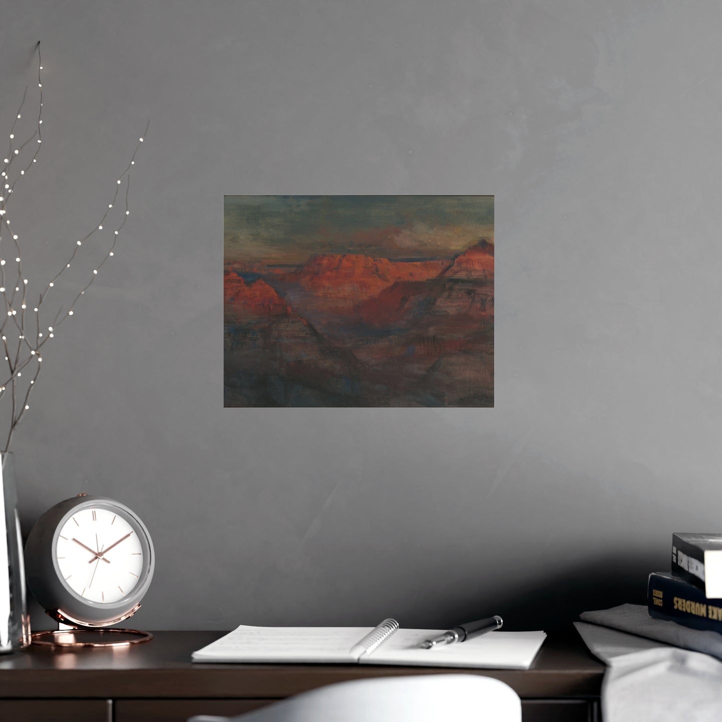 Grand Canyon Afterglow - American West Fine Art Poster