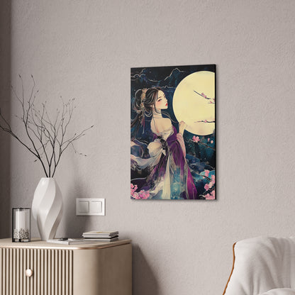 Thinking of You in the Moonlight - Fine Art Print - Wall Art on Canvas
