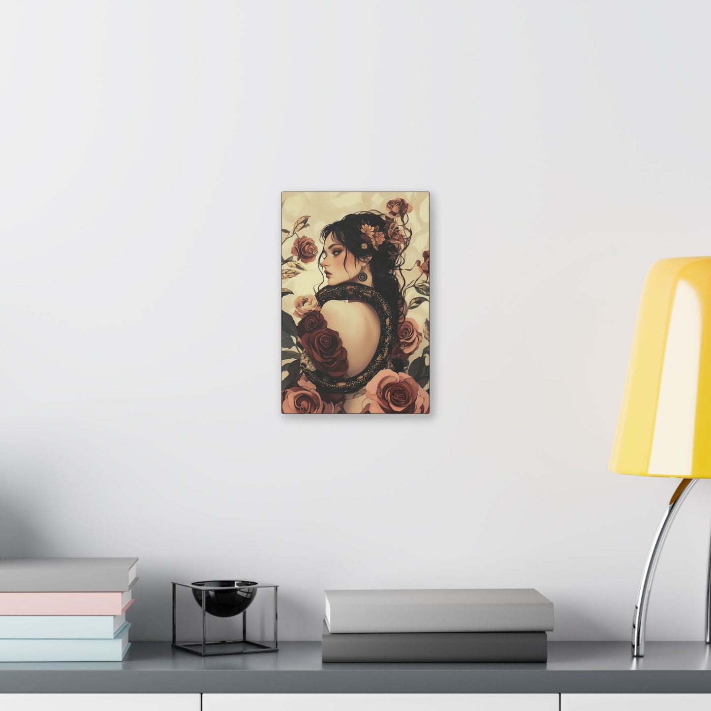 Never Look Back - Secret Garden Series - Fine Art Print on Canvas