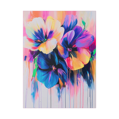 Color Blooms - Delight in Nature Series - Fine Art Print on Canvas