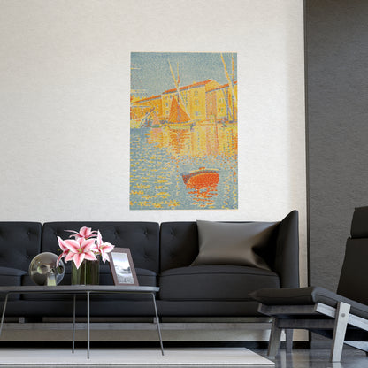 The Buoy La Bouee - Signac Fine Art Poster