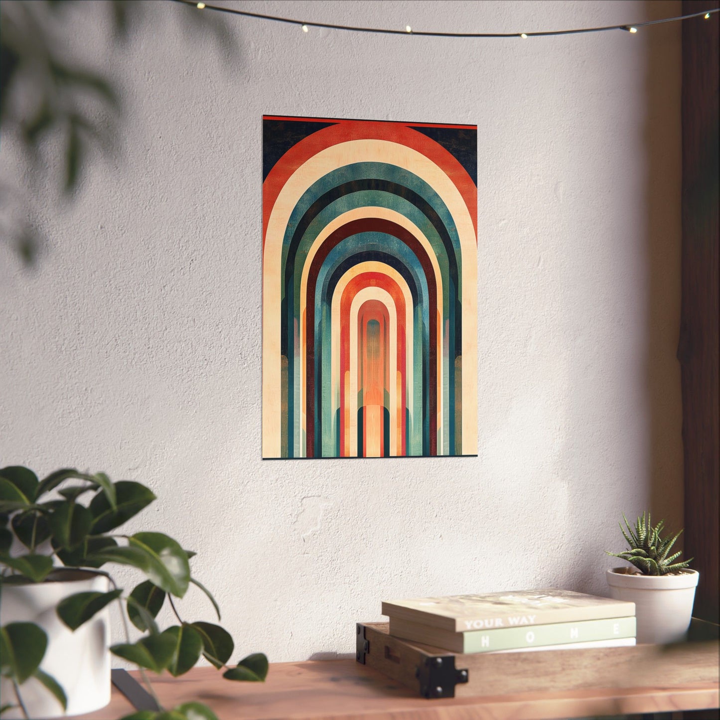 Doors of Perception Fine Art Print - Arches 11:11 - Bauhaus - Bohemian Wall Art - Modern Art - Matte Vertical Poster