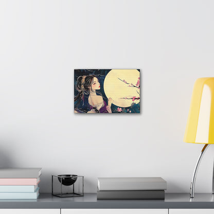 Thinking of You in the Moonlight - Fine Art Print - Wall Art on Canvas