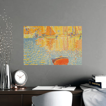 The Buoy La Bouee - Signac Fine Art Poster