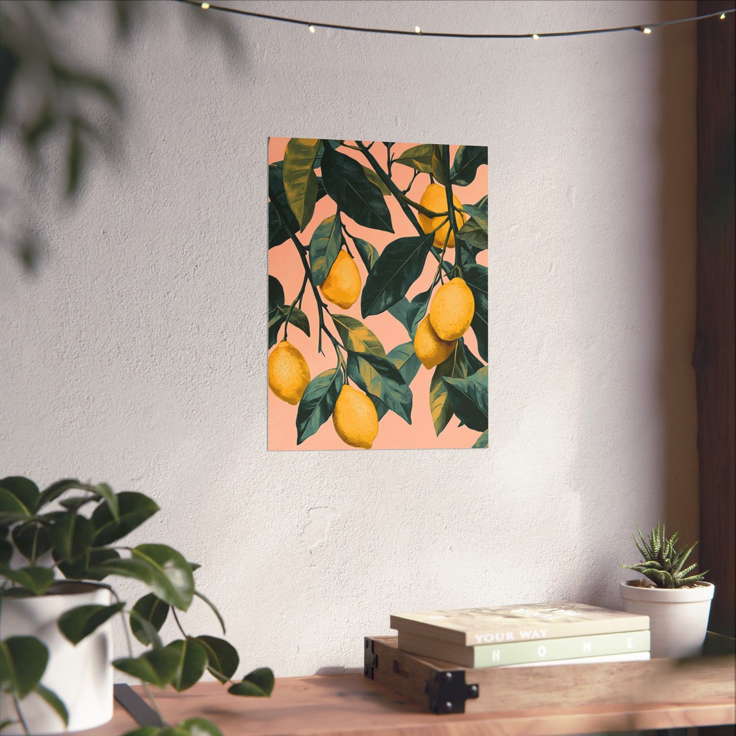 Lovely Lemons Botanical Fine Art Print