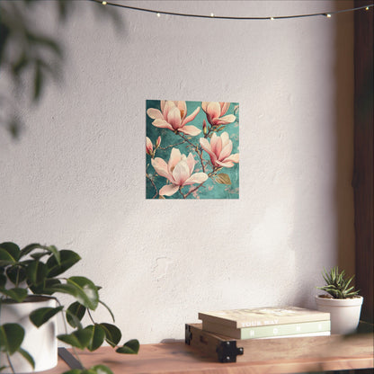 Blossoming Branches Pink Fine Art Print