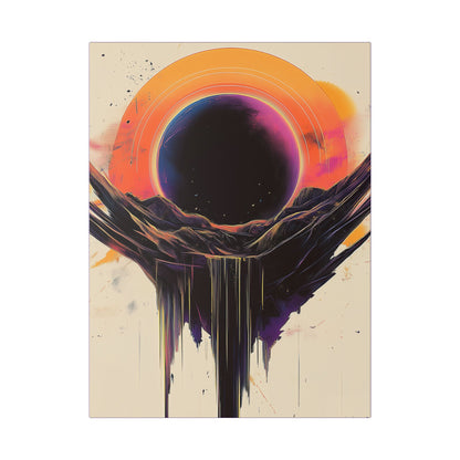 Valley of Dreams - Abstract Color Series- Fine Art Print on Canvas