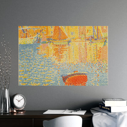 The Buoy La Bouee - Signac Fine Art Poster