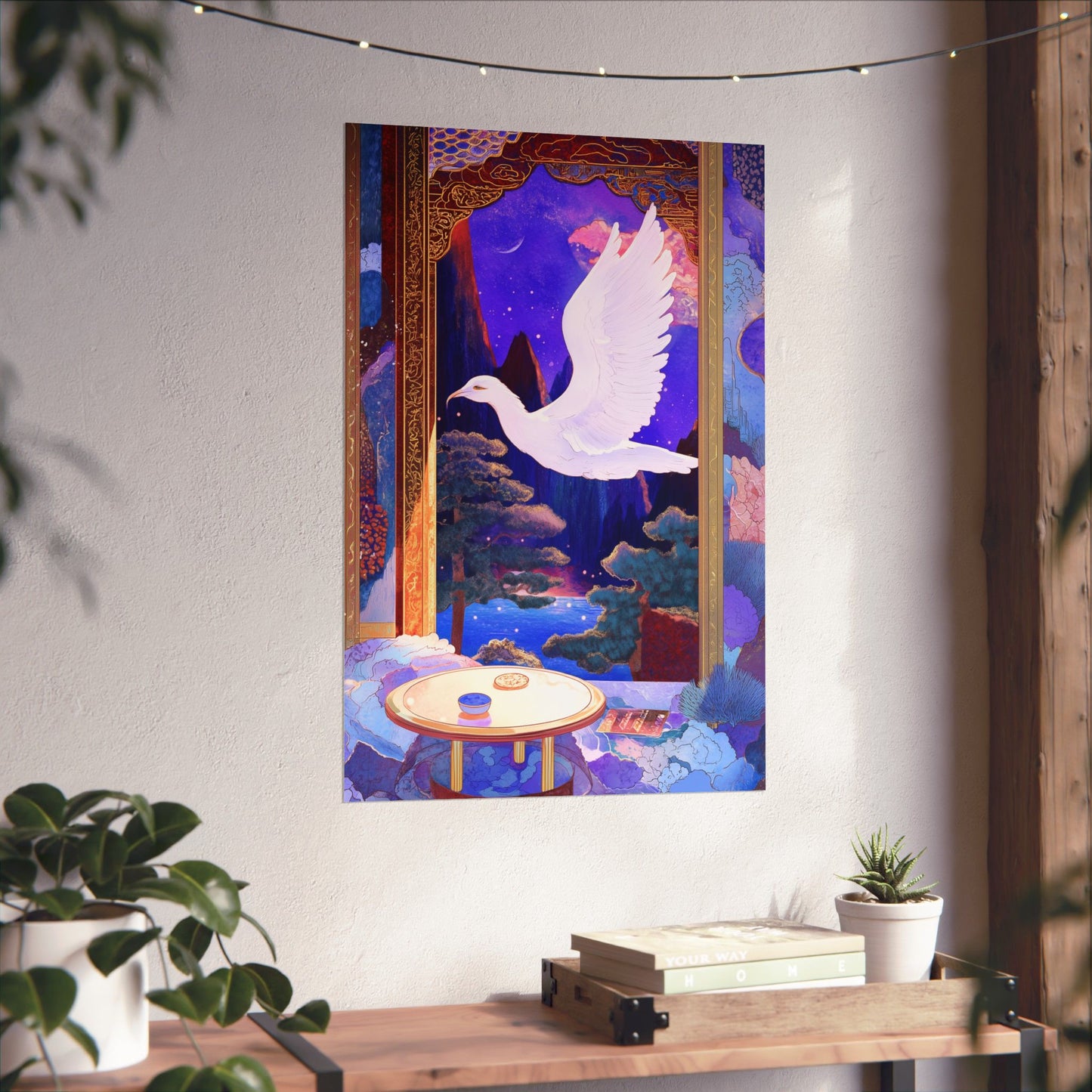 Into the Mystic Dove Messenger Fine Art Print