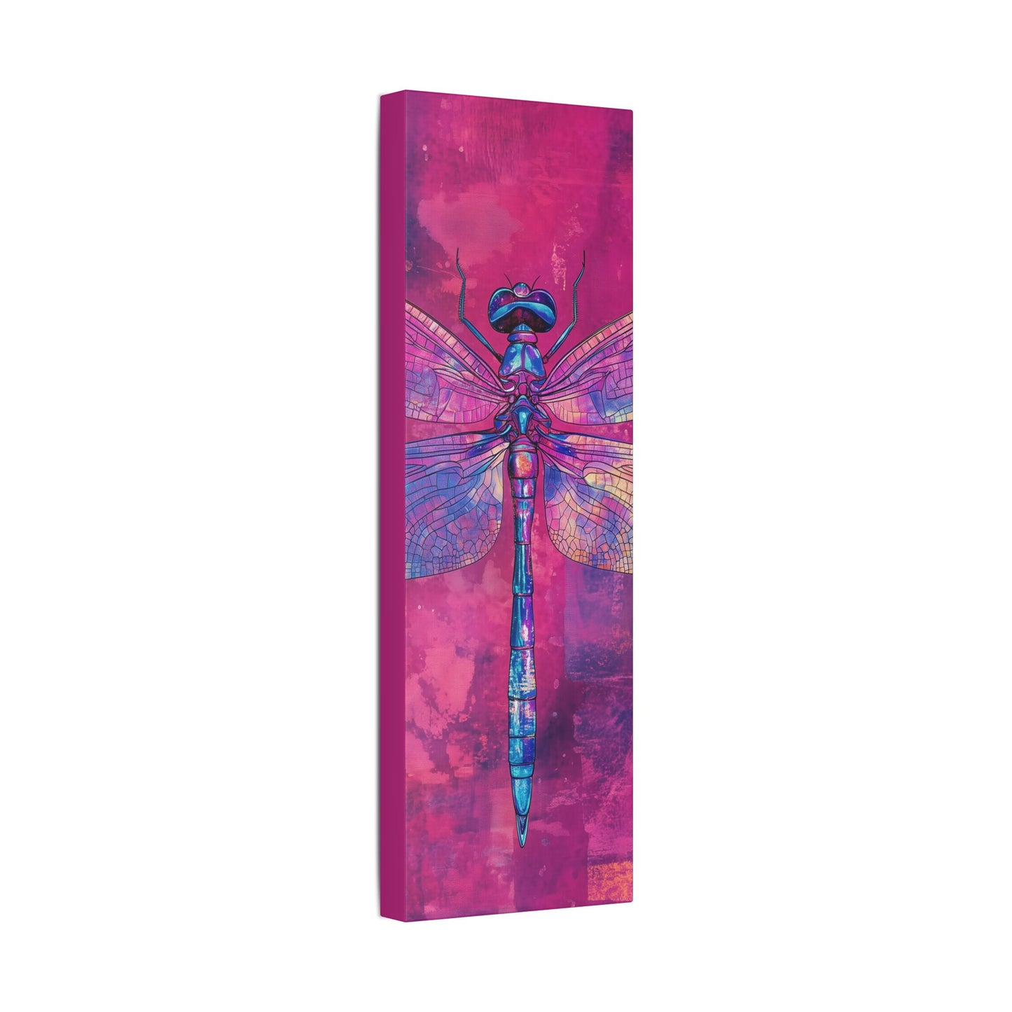 Vibrant Dragonfly - Secret Garden Series -  Fine Art Print on Canvas