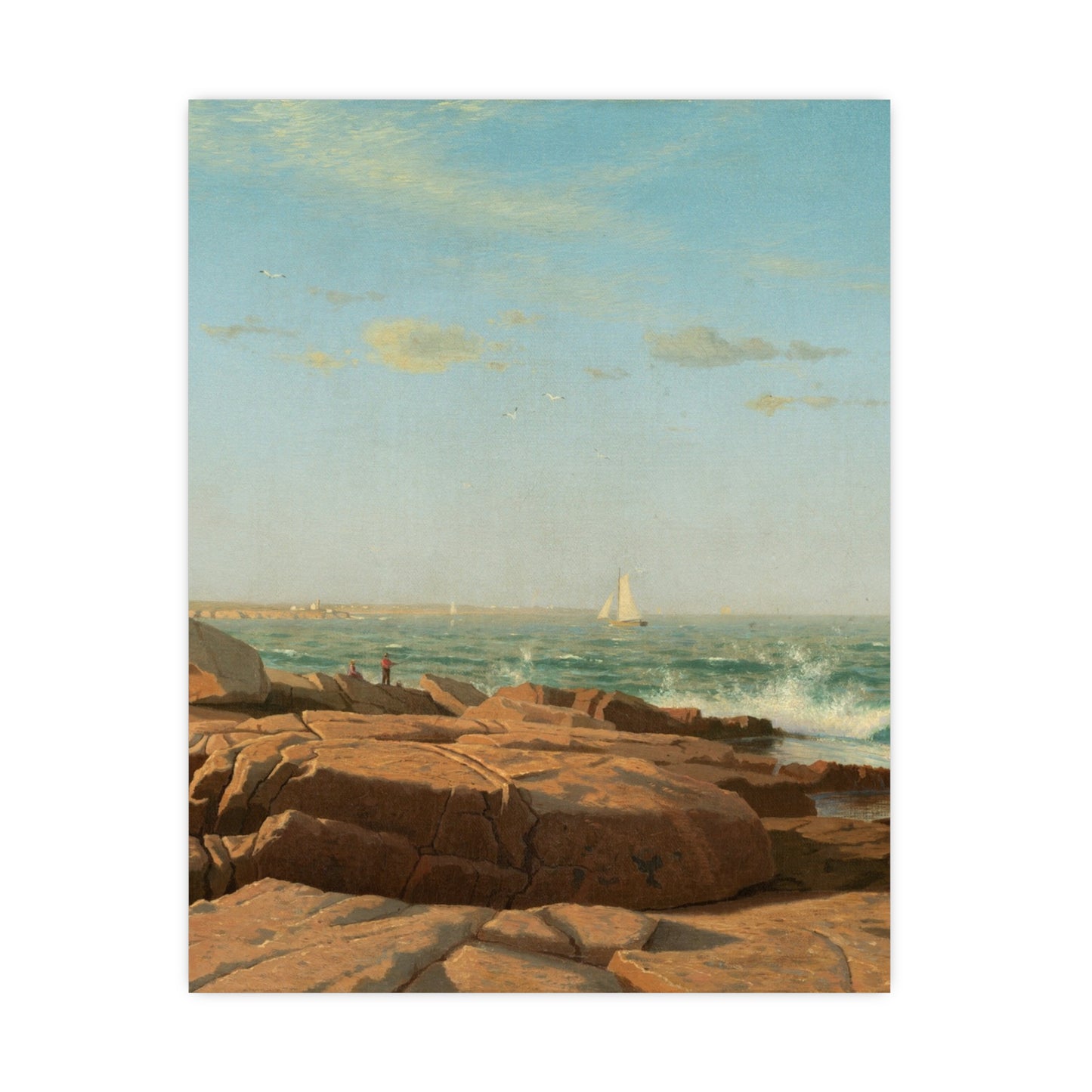 Narragansett Bay - Coastal New England Fine Art Poster