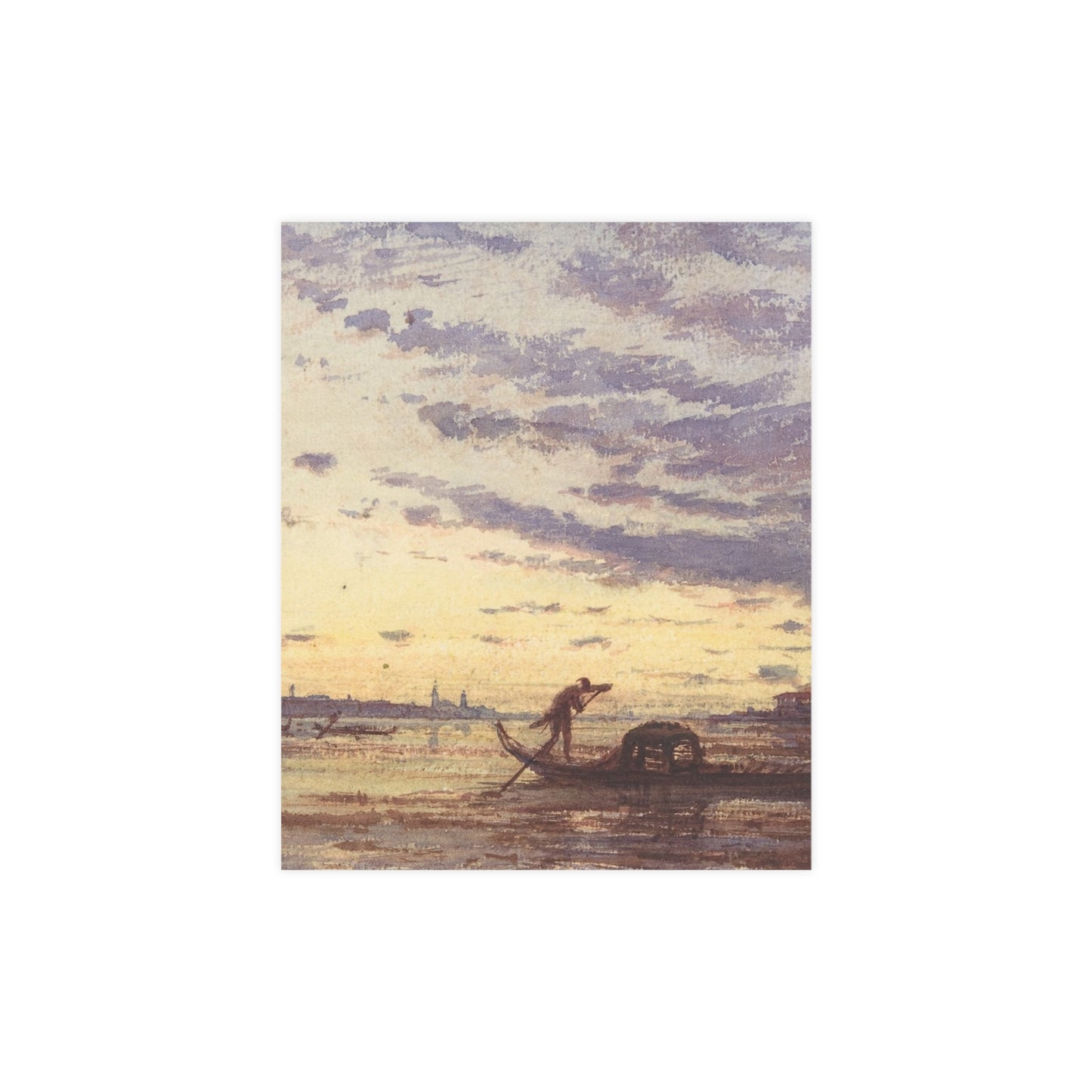 Venice by Felix Ziem 1911 - Museum Collection - Fine Art Poster