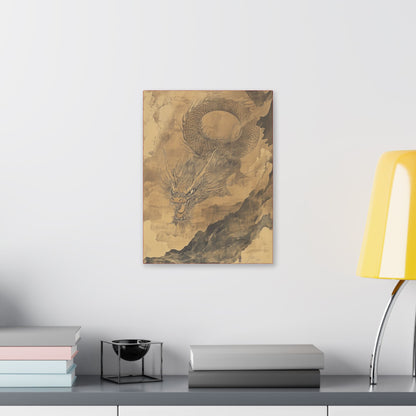 Smoke - Dragon Collection - Year of the Dragon -  Fine Art Print on Canvas