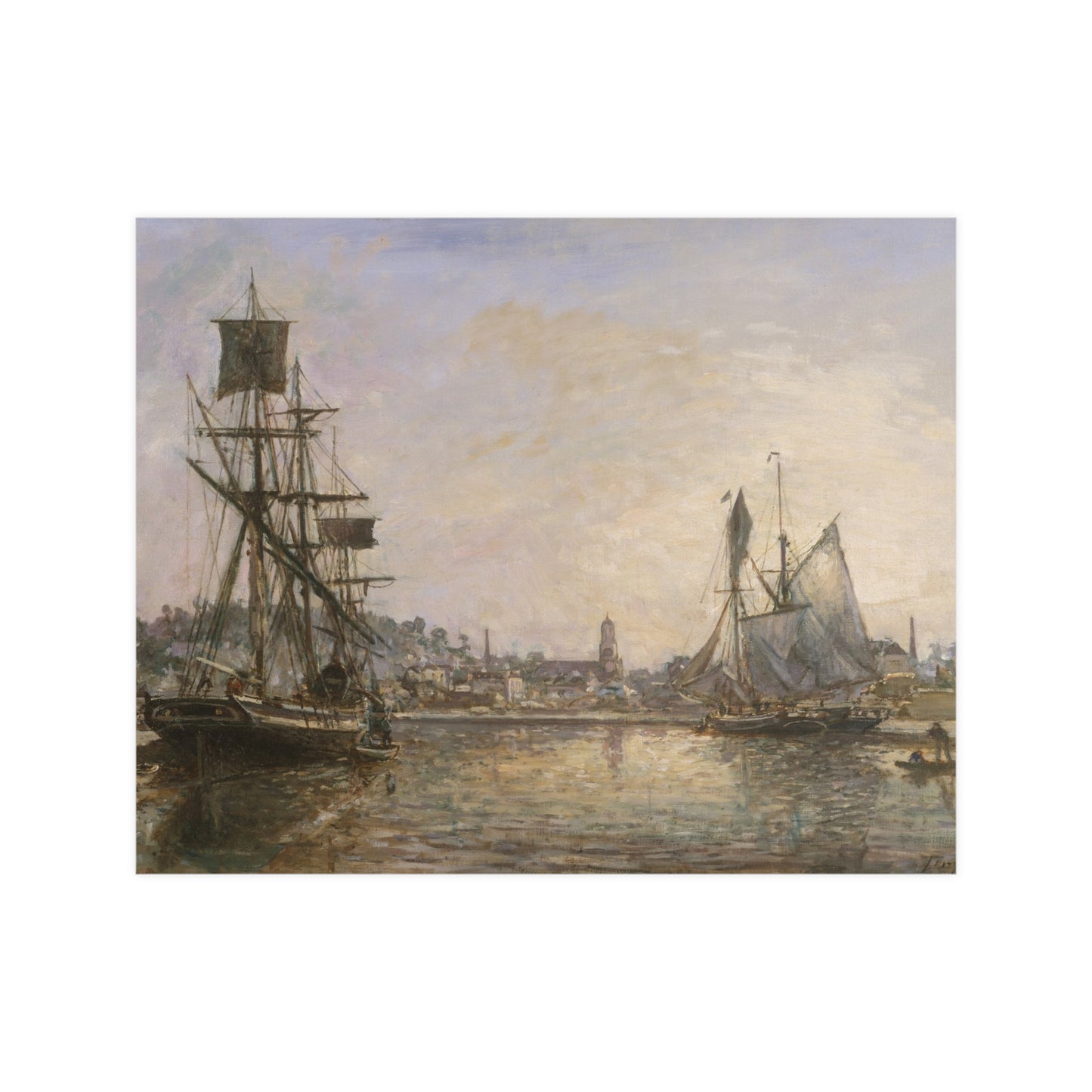 Honfleur Art Print - Museum Collection - Fine Art Poster