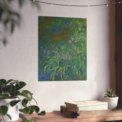 Claude Monet - Irises Botanical Fine Art Print