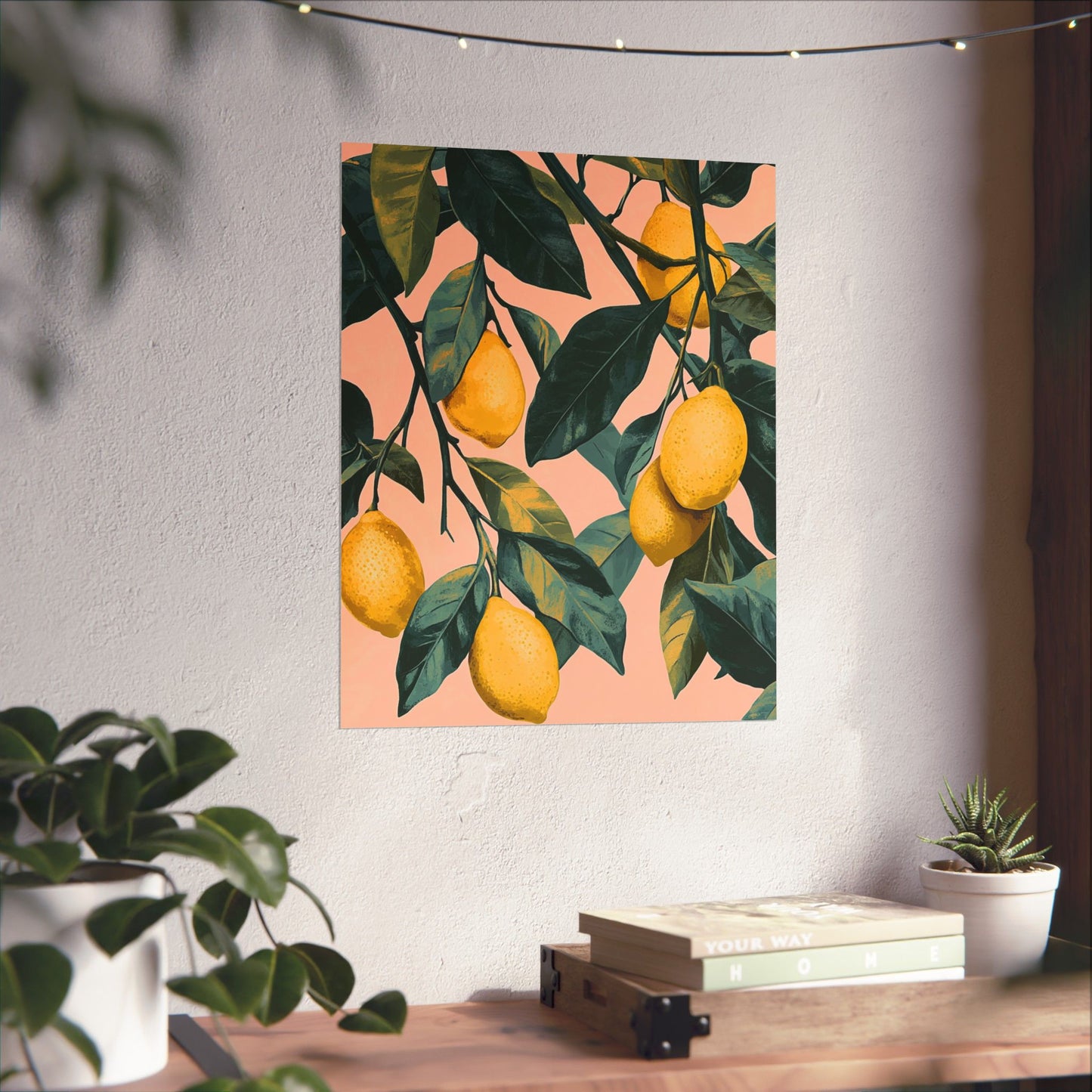 Lovely Lemons Botanical Fine Art Print