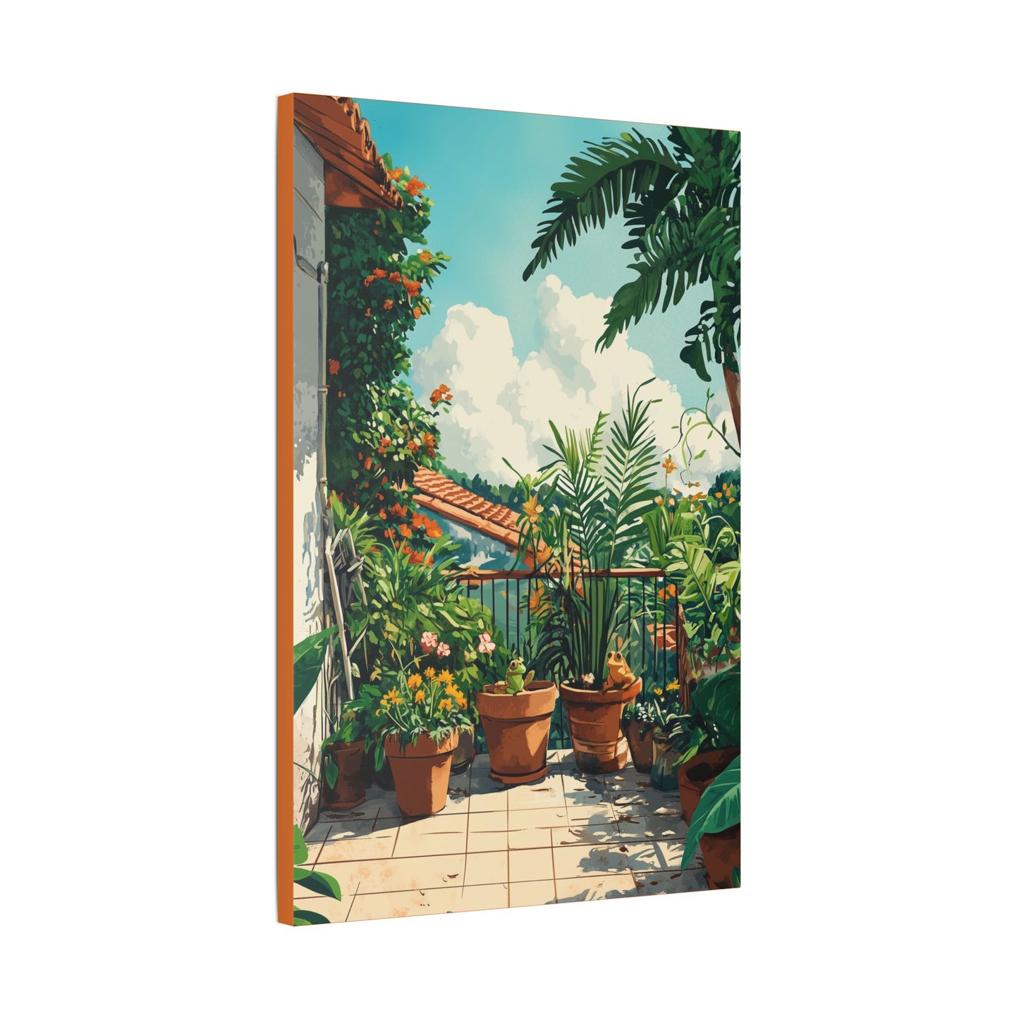 Room with a View - Let's Stay on Vacay Series- Fine Art Print on Canvas