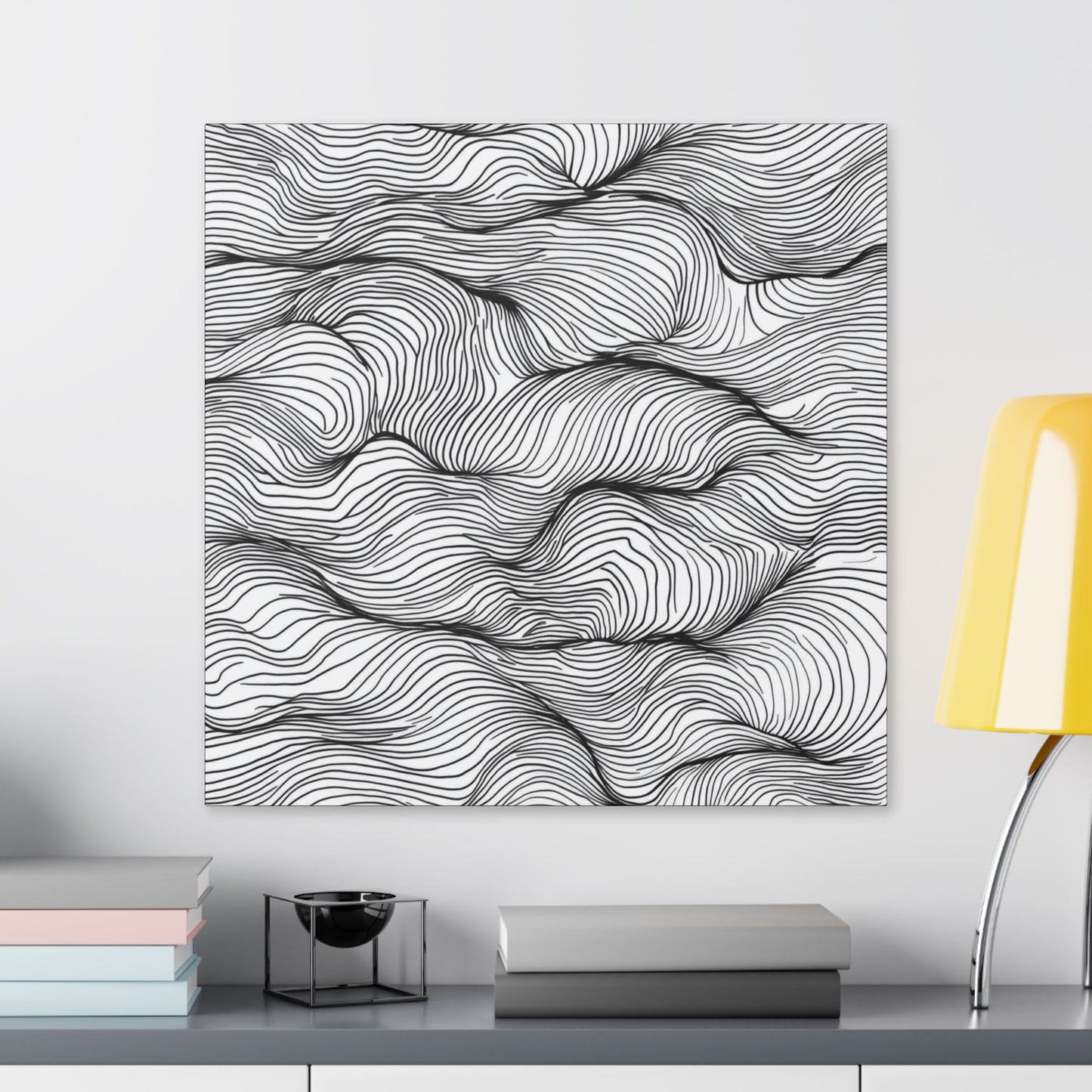 Living for the Lines on Canvas