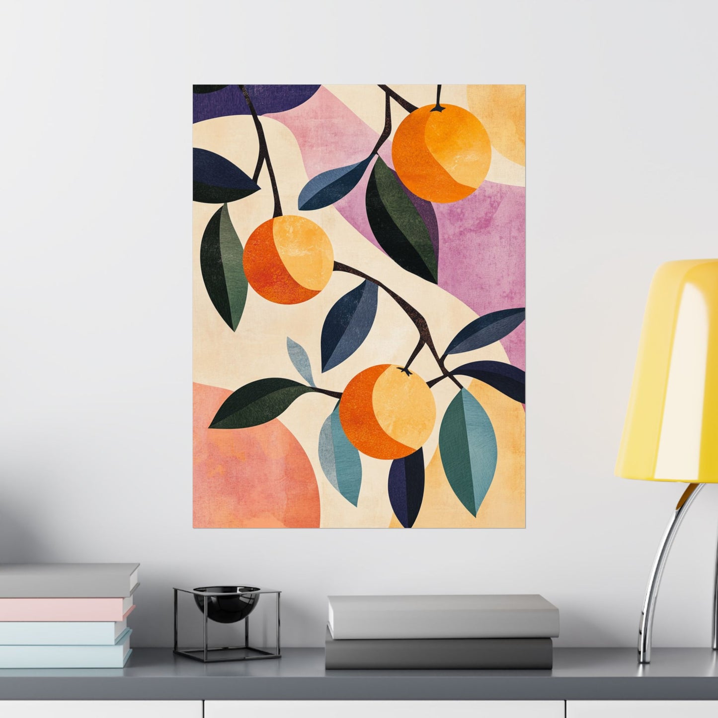 Orange Delight Botanical Fine Art Print