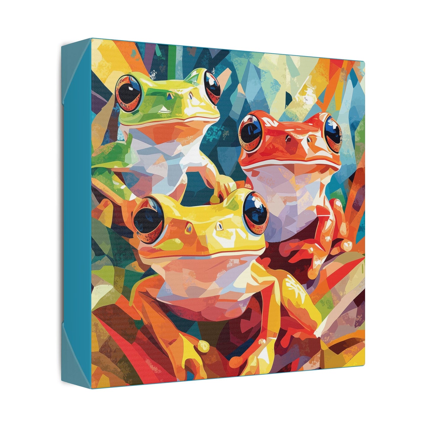 Frogs are Friends - Delight in Nature Series - Fine Art Print on Canvas