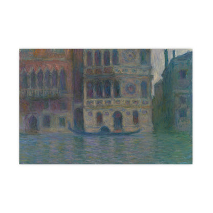Venice Palazzo Dario - Monet Fine Art Poster
