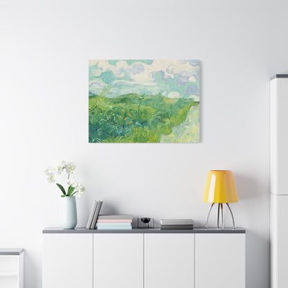 Vincent van Gogh - Green Wheat Fields Fine Art Canvas Print
