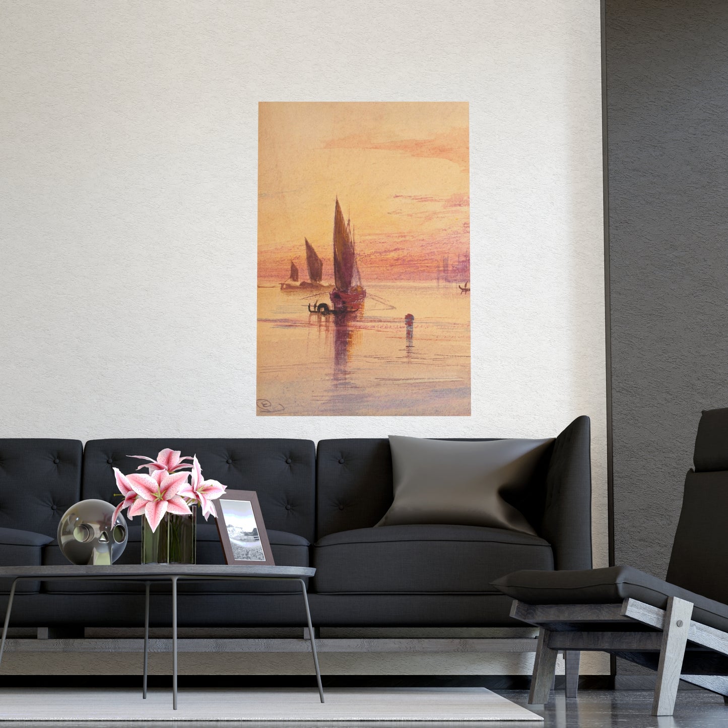 Santa Maria della Salute Venice at Sunset - Fine Art Poster