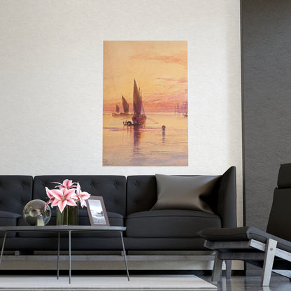 Santa Maria della Salute Venice at Sunset - Fine Art Poster