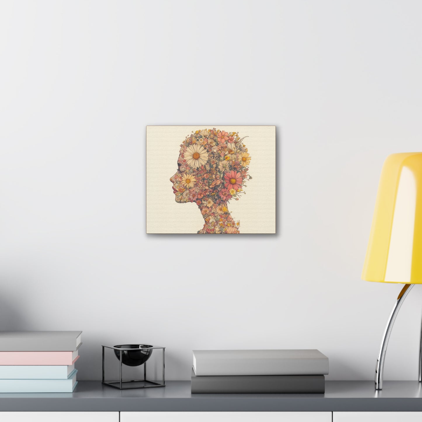 And So She Grew on Canvas