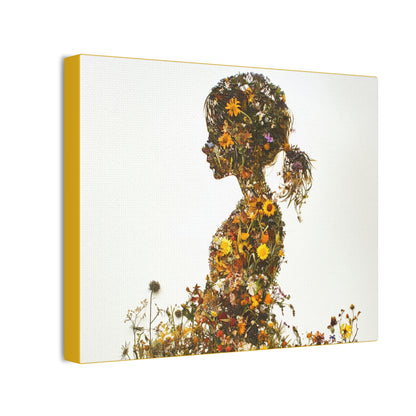 Summers Gone By - Wildflowers Fine Art Print on Canvas