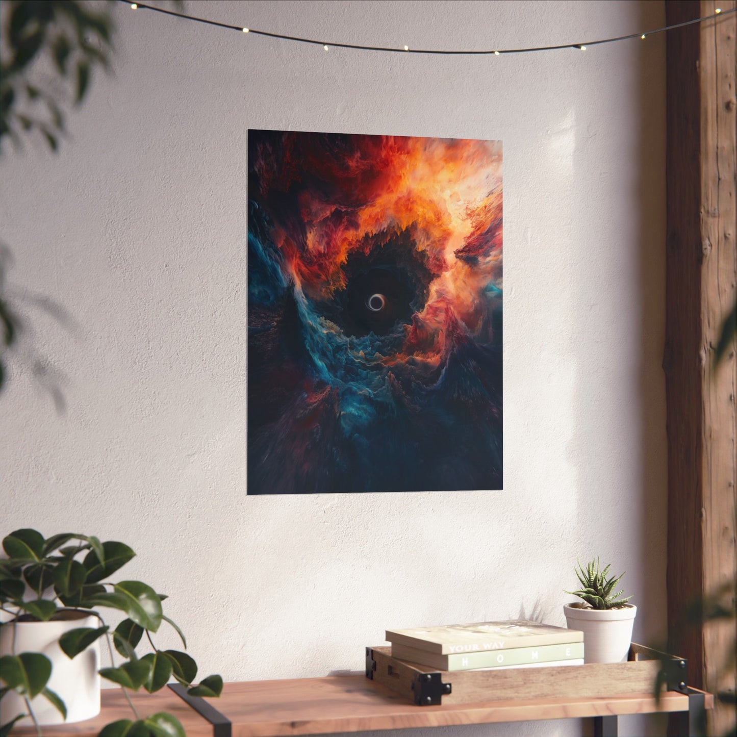 Cosmic Dance - Event Horizon - Fine Art Print - Eye-Catching Wall Art for Space Lovers - Space Poster