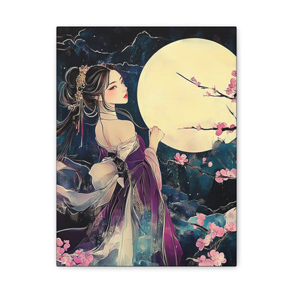 Thinking of You in the Moonlight - Fine Art Print - Wall Art on Canvas