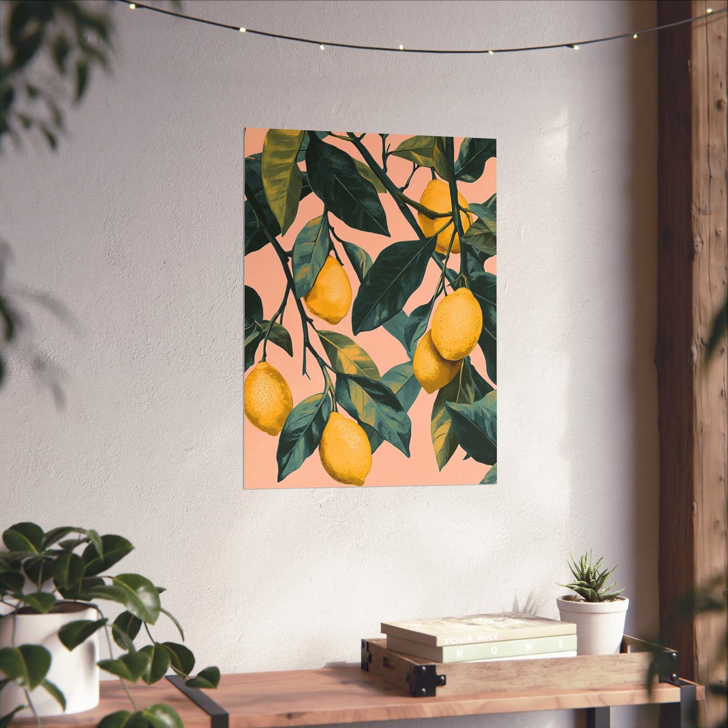 Lovely Lemons Botanical Fine Art Print