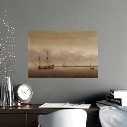 View of Hoorn - Dutch Cityscape Fine Art Poster