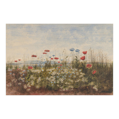 Wildflower Scene - Museum Collection - Fine Art Poster