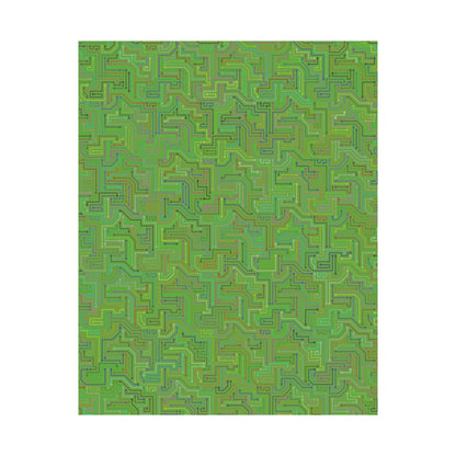 Circuit Board Art Print - Multi-color - Tech- Vertical Poster - Modern Wall Art