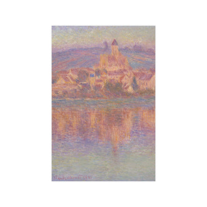 Vetheuil - Monet Village Landscape Fine Art Poster