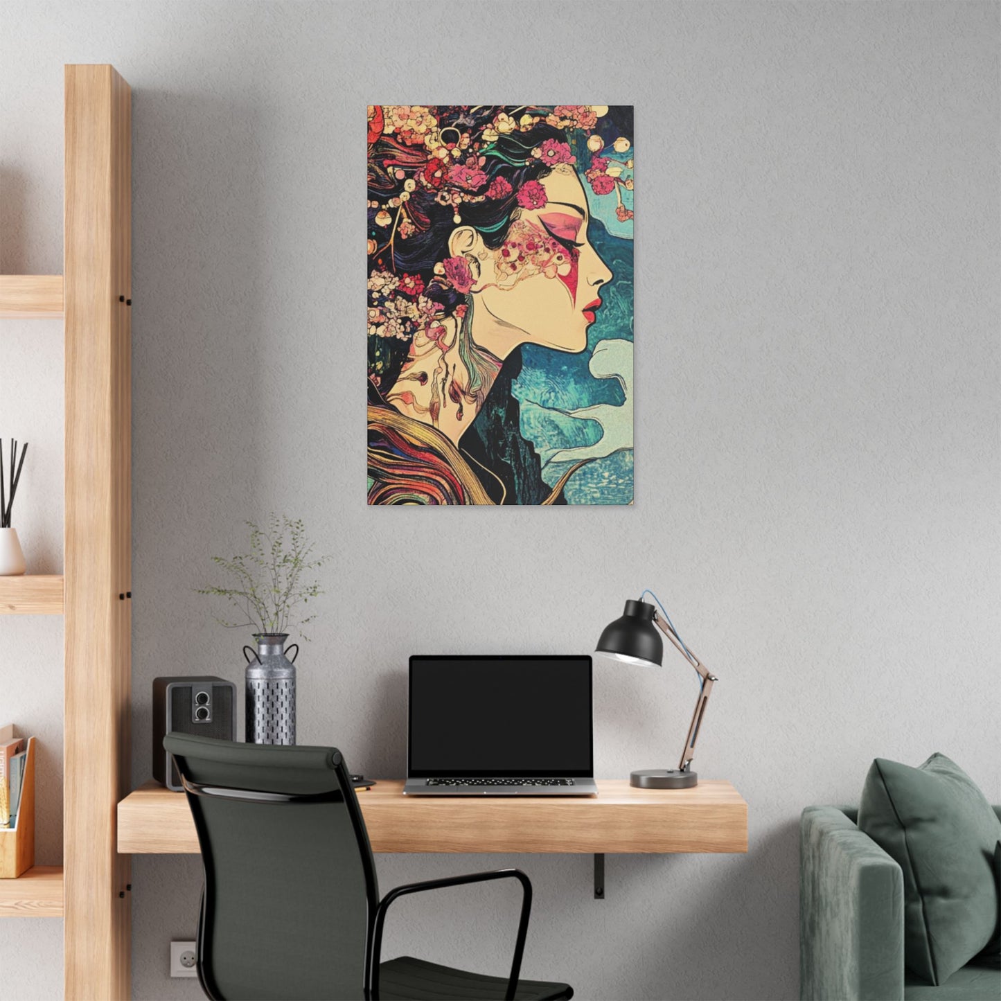 Listen to the Wind - Fine Art Print - on Canvas