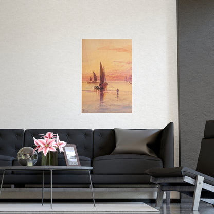 Santa Maria della Salute Venice at Sunset - Fine Art Poster