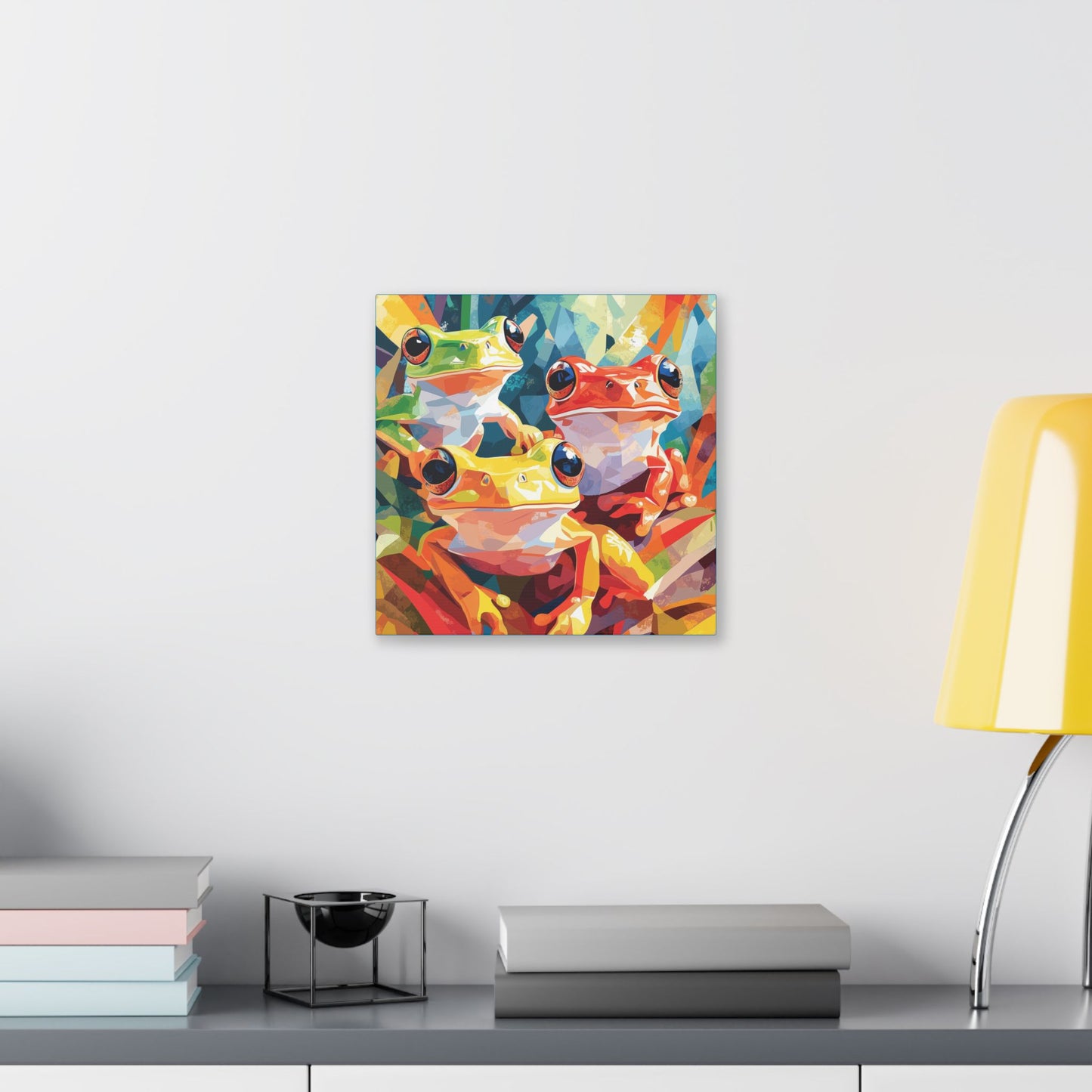 Frogs are Friends - Delight in Nature Series - Fine Art Print on Canvas