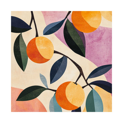 Orange Delight Botanical Fine Art Print